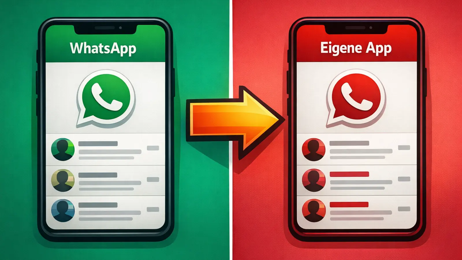 Eine App wird einfach kopiert